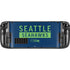 NFL Seattle Seahawks Blue Performance Series Steam Deck Handheld Gaming Computer Skin